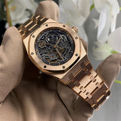 audemars piguet royal oak 39mm skeleton rose gold|ap royal oak skeleton price.